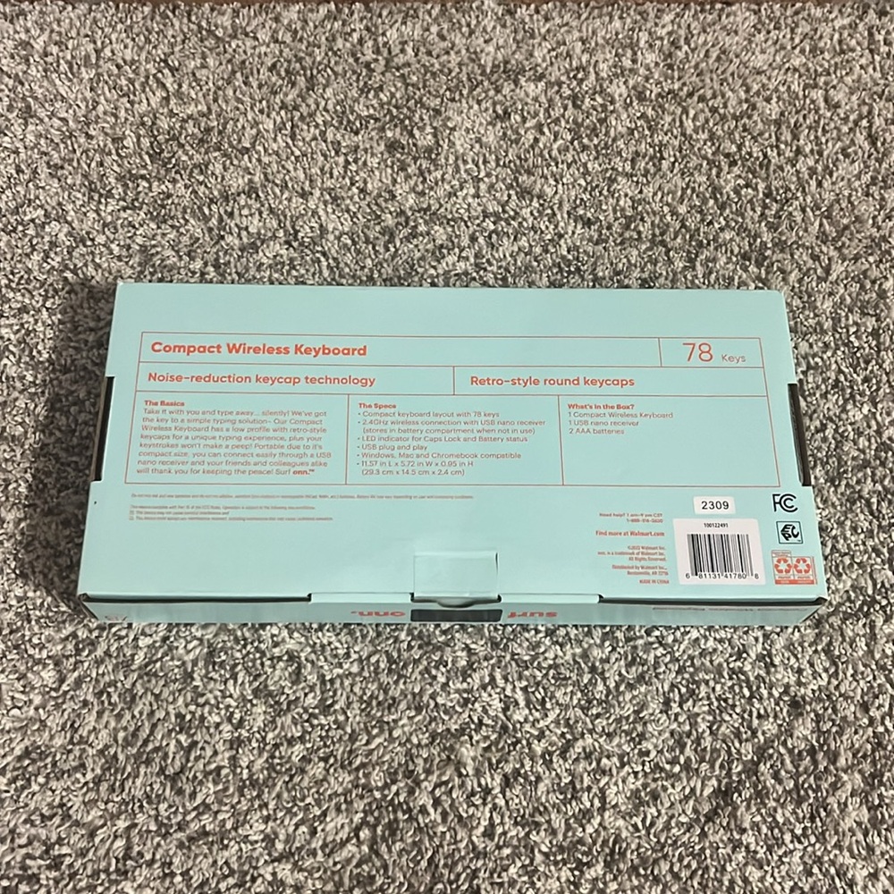 Compact Wireless Keyboard - Picture 3 of 3